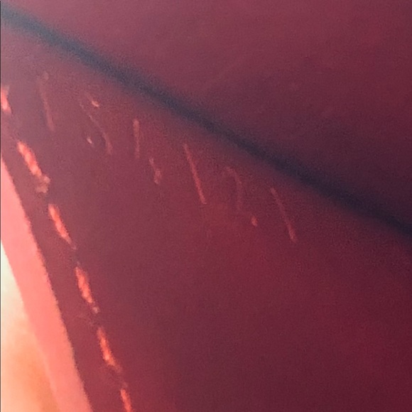 LOUIS VUITTON Vernis Rayures Mirror Case Pomme D'Amour - Picture 13 of 16